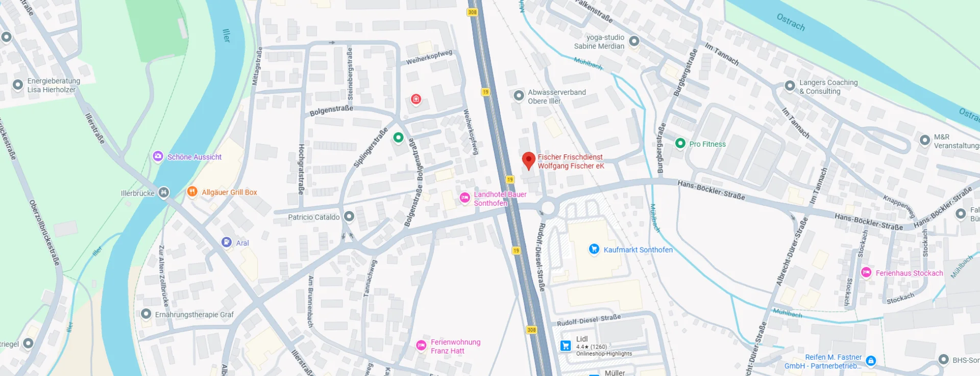Kontakt Header